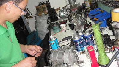 空调压缩机维修与空调维修